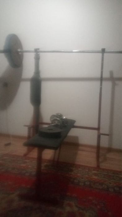 Проф штанга лежак