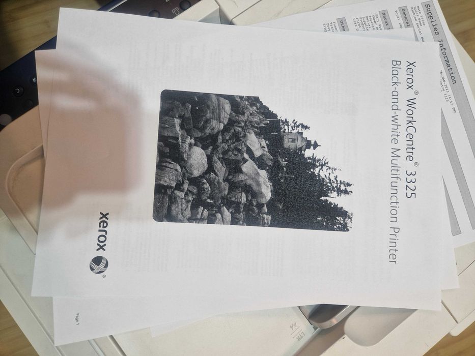 Imprimanta multifunctionala Laser Xerox Workcentre 3325DN Cartus NOU!