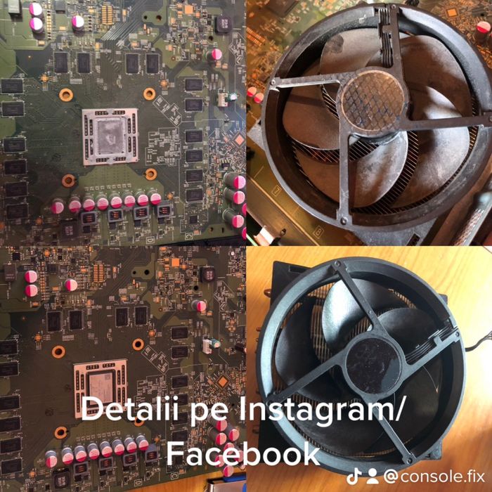 Curatare console ps4, PlayStation 4, Xbox one, one s, one x