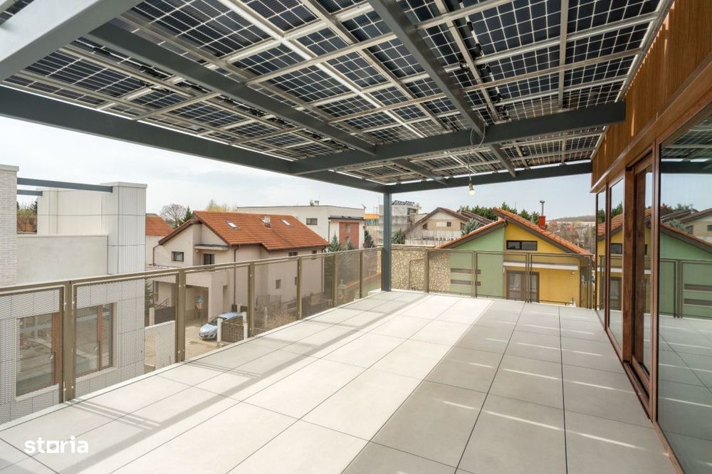 Casa moderna, P+2E, Voluntari – 200 mp utili cu terase generoase si