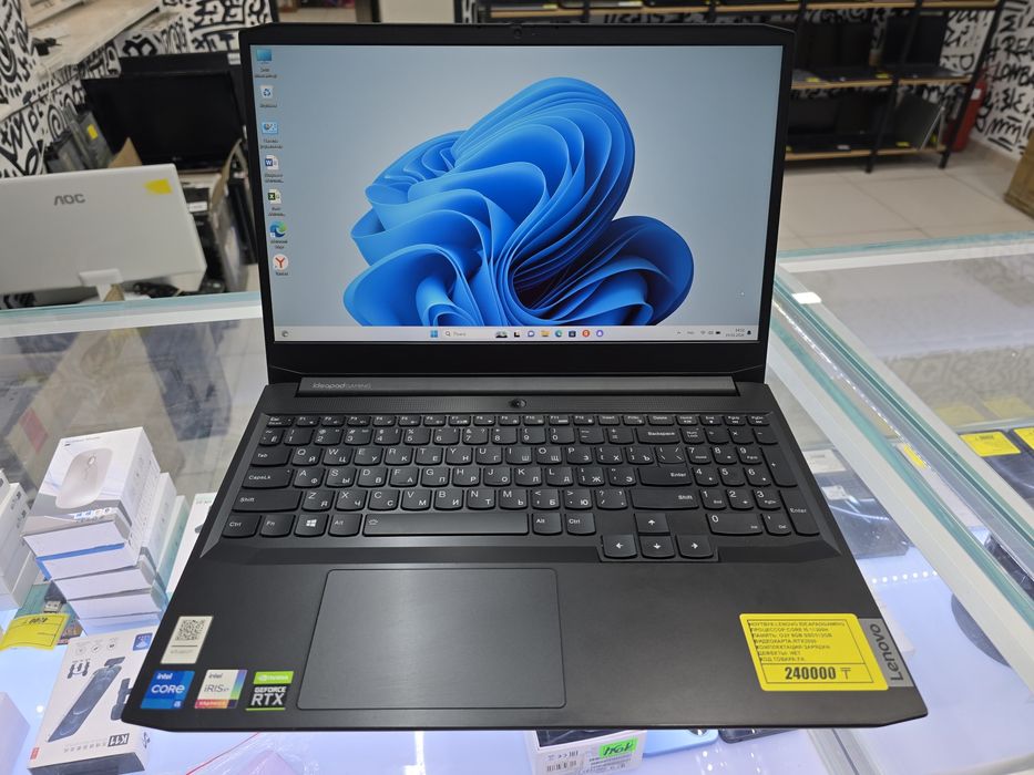 Lenovo Ideapad Gaming core i5 11300H озу 8gb ssd512gb Rtx3050