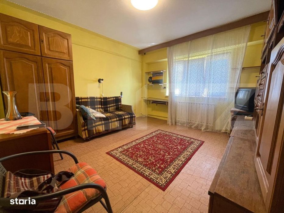 Apartament cu ocamera, 25 mp,