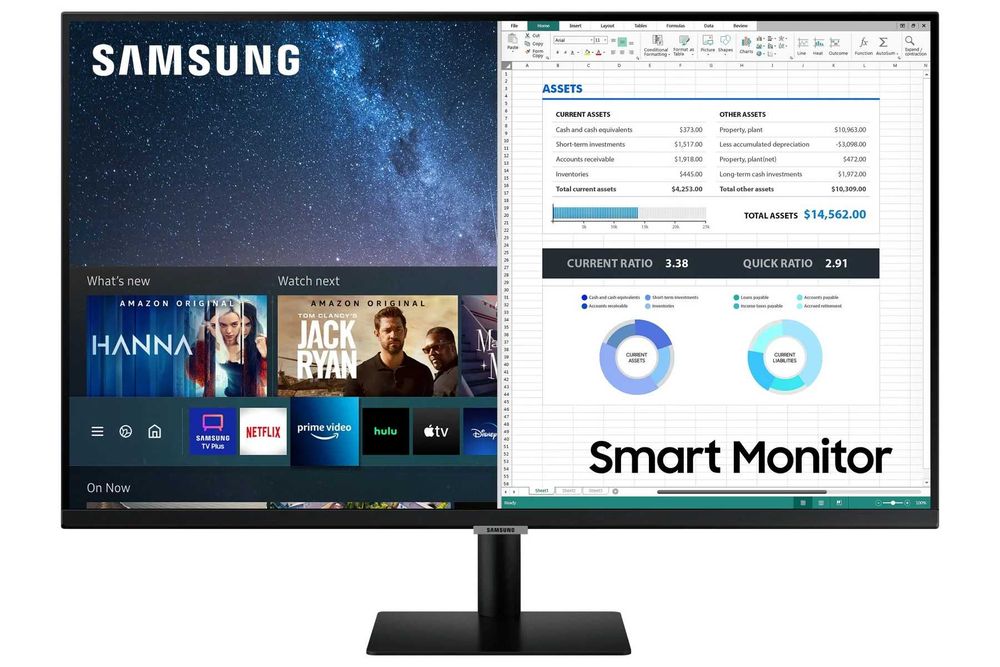 Monitor Smart LED 32 inch Samsung M5 LS32AM500NRXEN Full HD HDR10 Nou