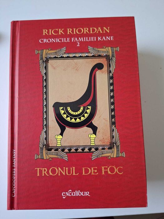 Trilogia de carti Rick Riordan "Cronicile Familiei Kane"