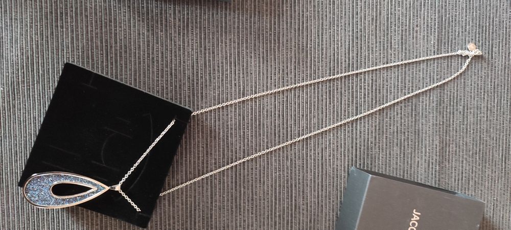 Колие Jacques Lemans в синьо