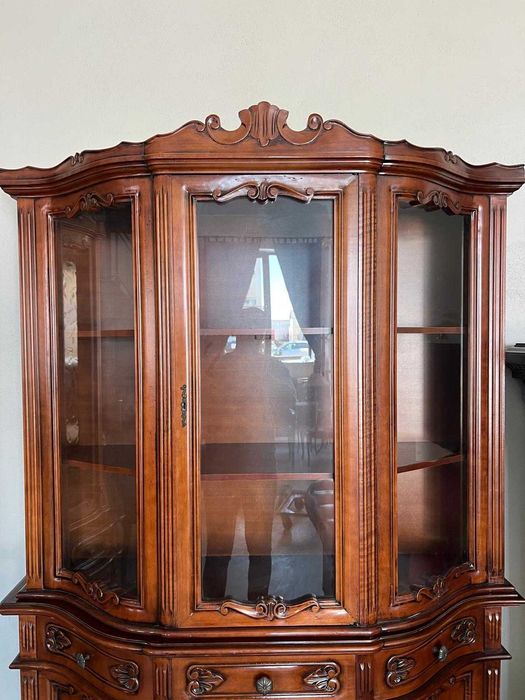Vitrina Baroc/Lemn masiv!