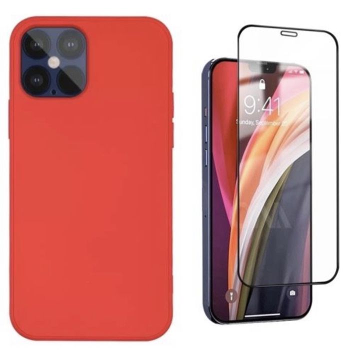 Iphone 13/14/15/16E/17 MAX PRO Husa Silicon Zoom Catifea+ Folie Sticla