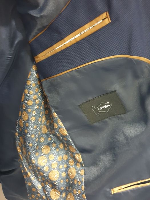 Костюм т. син 3 части