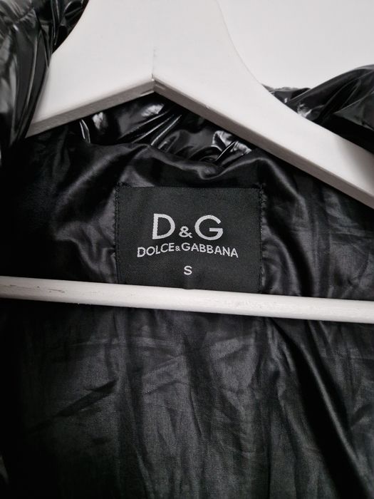Jachetă de puf neagră Dolce & Gabbana