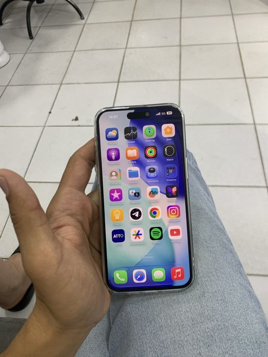 Iphone 15 pro max 86% ideal xolati qora rang