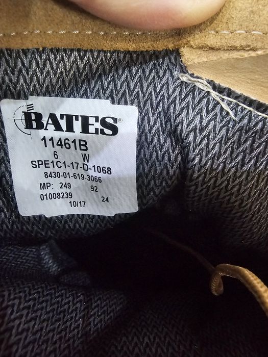 Bocanci militari americani Bates nr 41, dimensiune talpic 26,5  cm.