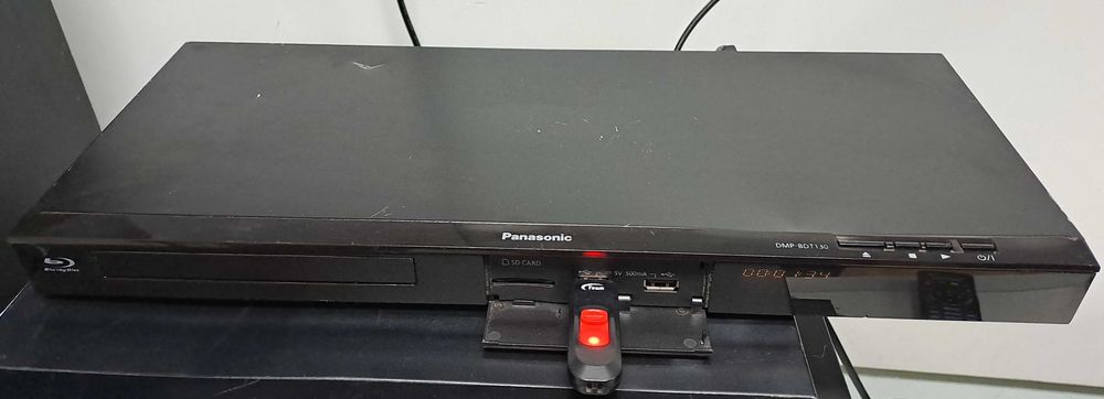 Media Player Panasonic DMP BDT 130 – USB / MKV / 3D HDD – Defect BD