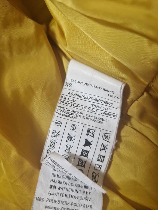 Geaca de iarna fetite United Colors of Benetton