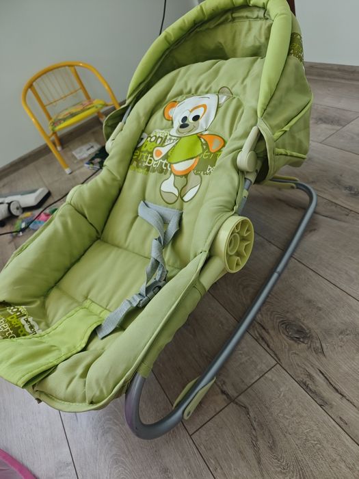 Бебешка люлка зелена