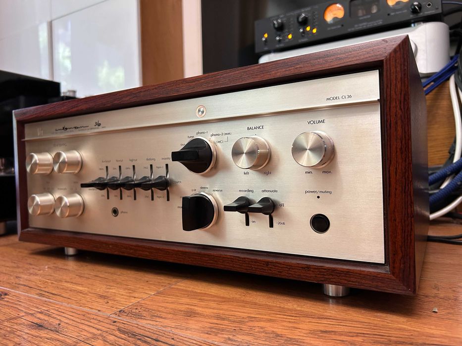 LUXMAN CL-36 Preamplificator lampi/tuburi High End (1978) vintage