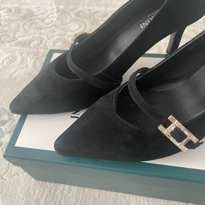 Туфли замшевые 35 размер