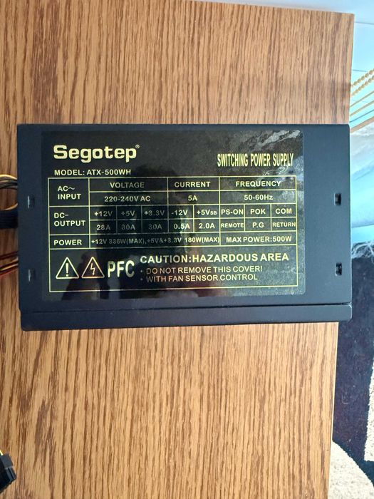 Sursă Segotep ATX-500WH 500W