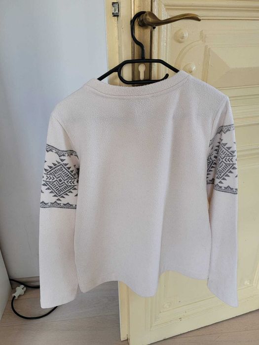 bluza fleece alb dama