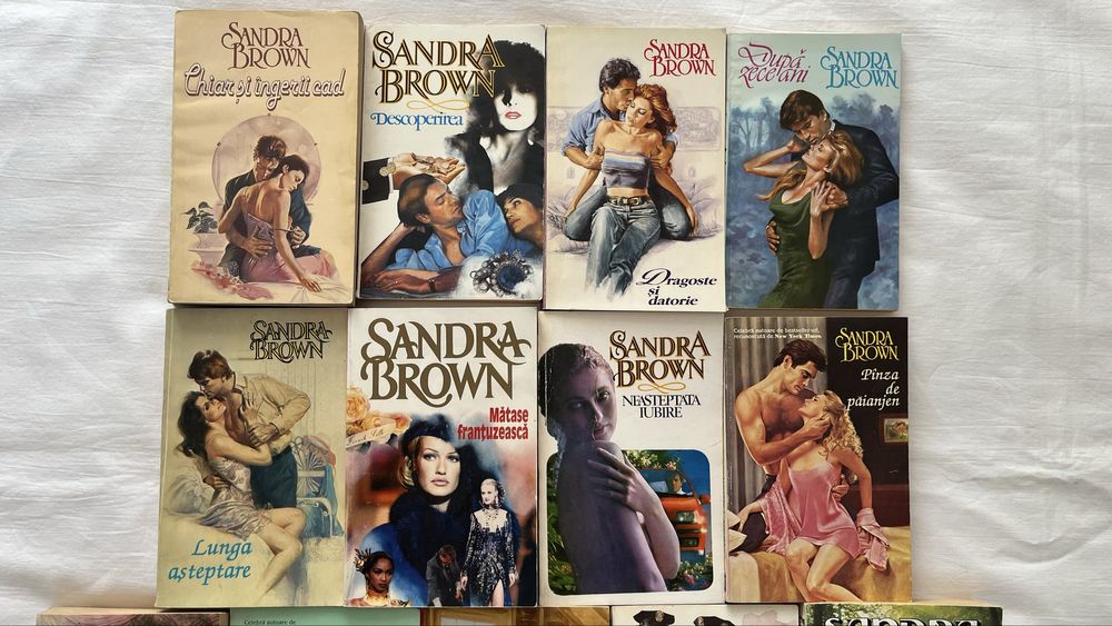 Sandra Brown - pachet 13 volume (dragoste, aventura)