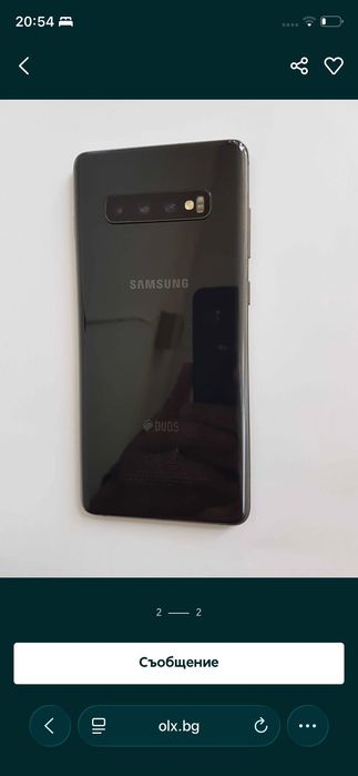 Продавам Samsung Galaxy S10Plusв много добро състояние нито една драскотинка с преглед и тест пращам  с Еконт