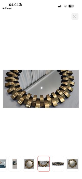 Зеркало настенное NYMPHEA 80x80 см