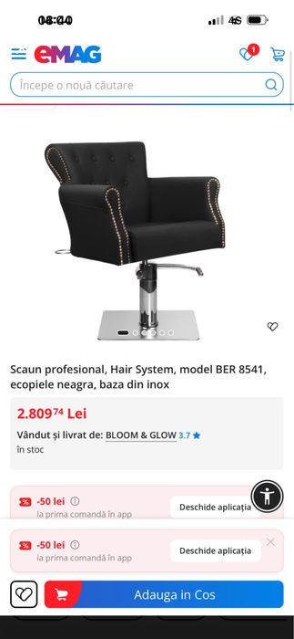 Scaun coafor/frizerie