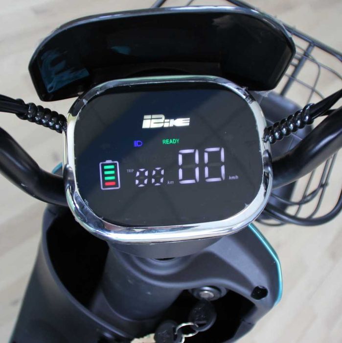 Двуместен електрически скутер с педали AK-Z6, 750W, 48V, N1, Green