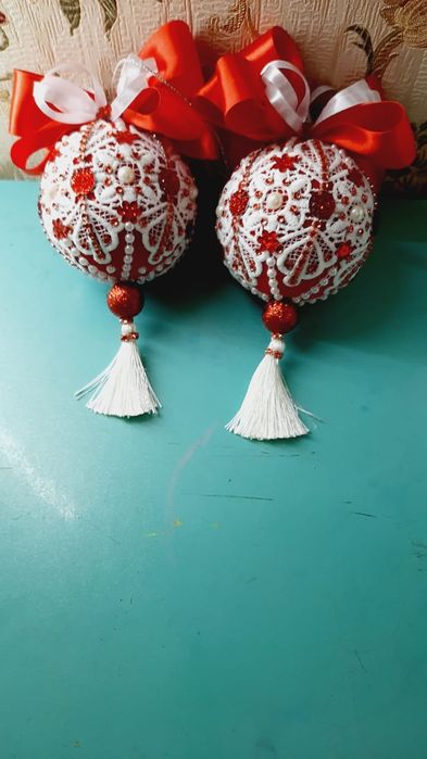 Ёлочные игрушки, шарики для елки. Подарок на новый год.