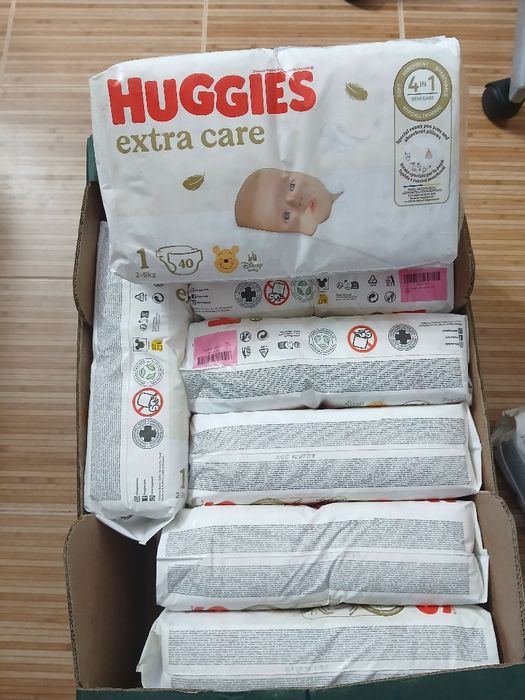 Scutece bebeluși de la 2 la5 kg bax 40 de bucăți pe bax i
