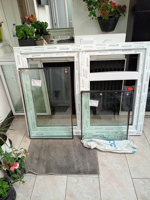 Fereastră termopan, bucătărie tripan , GEALAN,nou