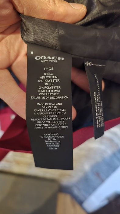 Уникален шлифер Coach original