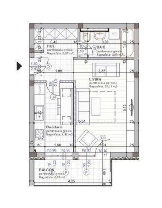 Privat Garsoniera Mansardabila cu Priveliste Panoramica Strip Mall