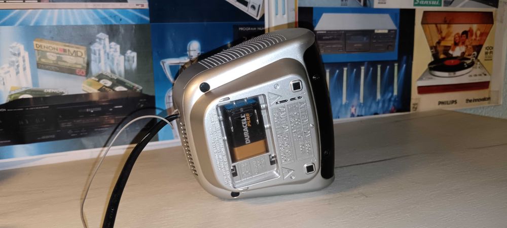 Radio cu ceas Sony Dream Machine ICF C115 (afisaj mare)