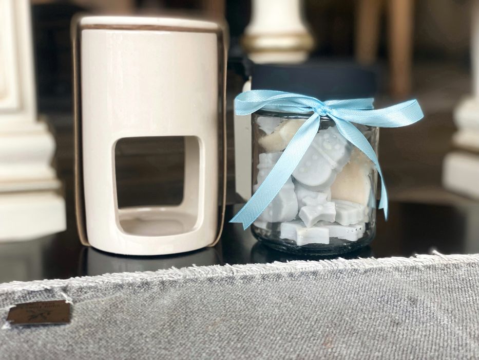 Подаръчни кутии със соеви свещи, коледни свещи