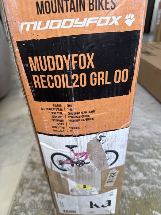 Bicicletă copii Muddyfox Recoil 20– Nouă, 6 viteze, suspensie dublă