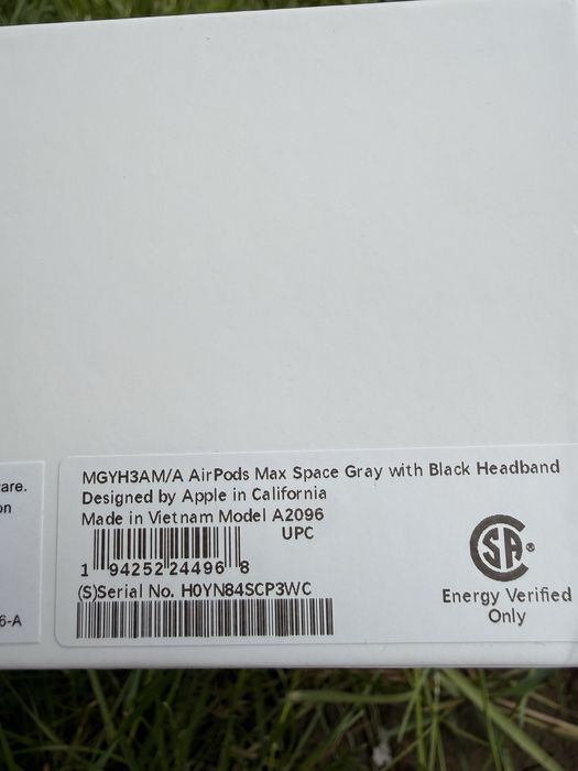 Apple AirPods Max Black / Space Gray - stare foarte buan
