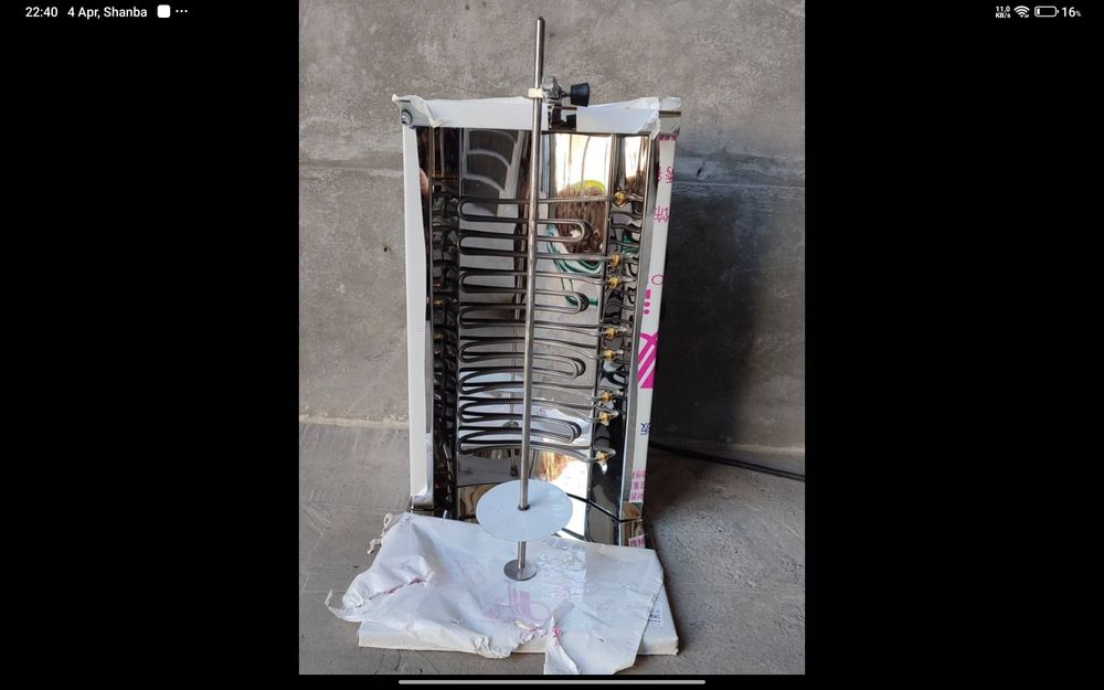 Lavash goʻshtini pishiradigan apparat