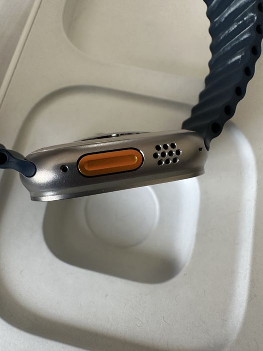 Apple watch ultra2 Titanium blue