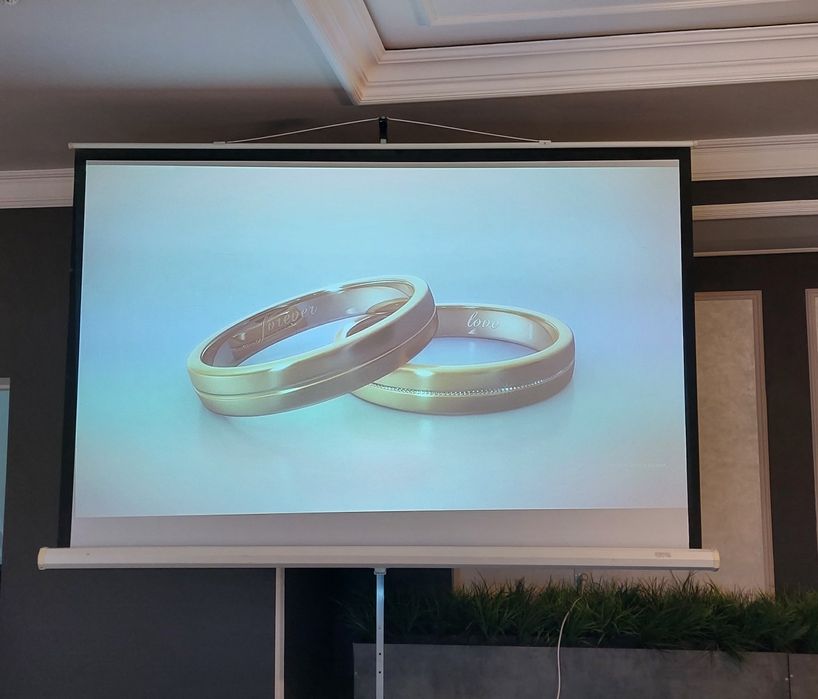 Аренда проектора. Проектор с экраном