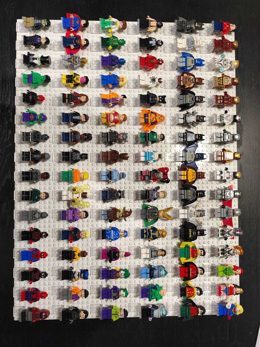 LEGO мини фигурки - Марвел и ДиСи