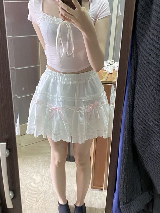 юбка женская с бантиками