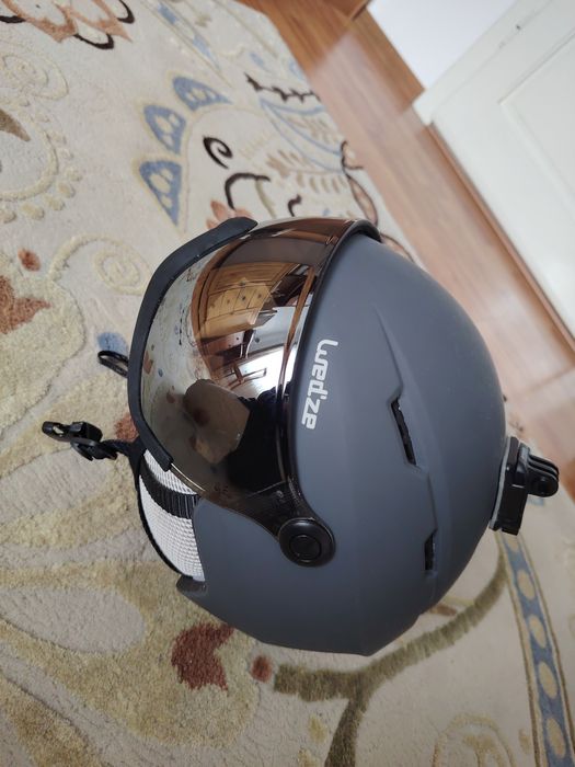 Casca ski cu ochelari