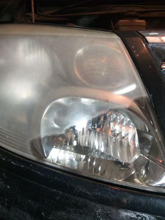 Полировка фар. Химическая