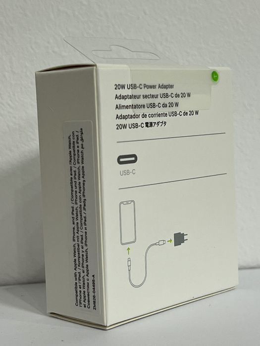  Apple USB-C Power Adapter 20W