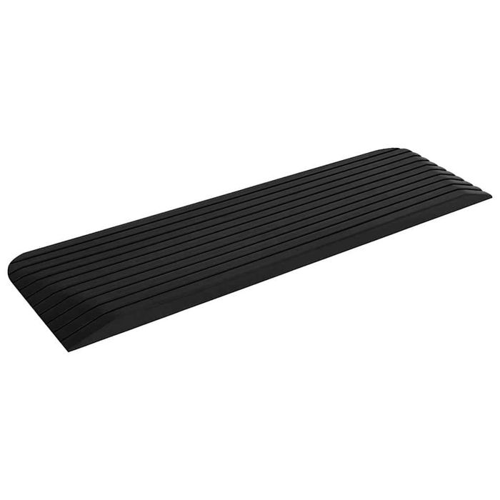 Rampă de prag 110x32x3,8 cm din cauciuc VidaXL