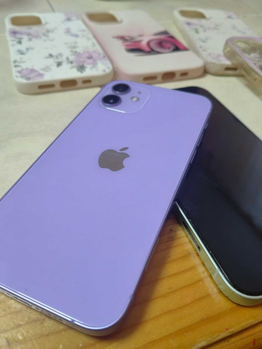 Iphone 12 64 GB лилав
