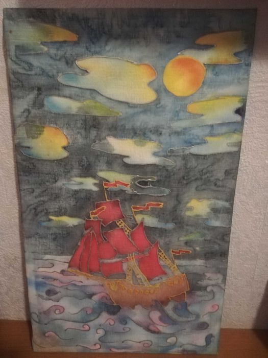 Продам картины масло, батик