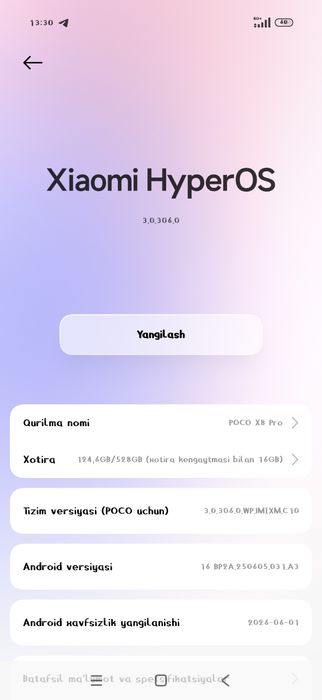 POCO X8 PRO 5G 12-512