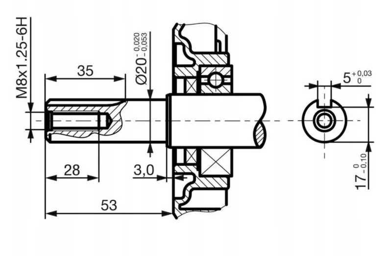 Motorul pe benzina WOLFSON® GTX-200  7 CP .