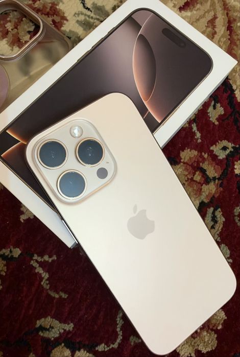 Iphone 16 pro, Desert titanium, 512 gb